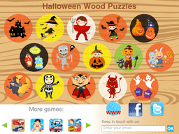 Halloween WoodPuzzles